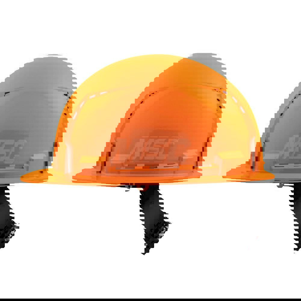Hard Hat: Construction, Front Brim, Class C, 4-Point Suspension